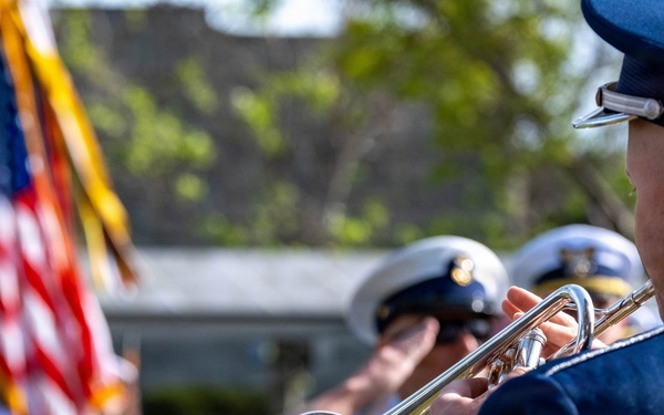 Vice Adm. Joe Buzzella assumes command of Coast Guard Pacific Area, Defense Force West