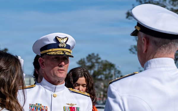 Vice Adm. Joe Buzzella assumes command of Coast Guard Pacific Area, Defense Force West