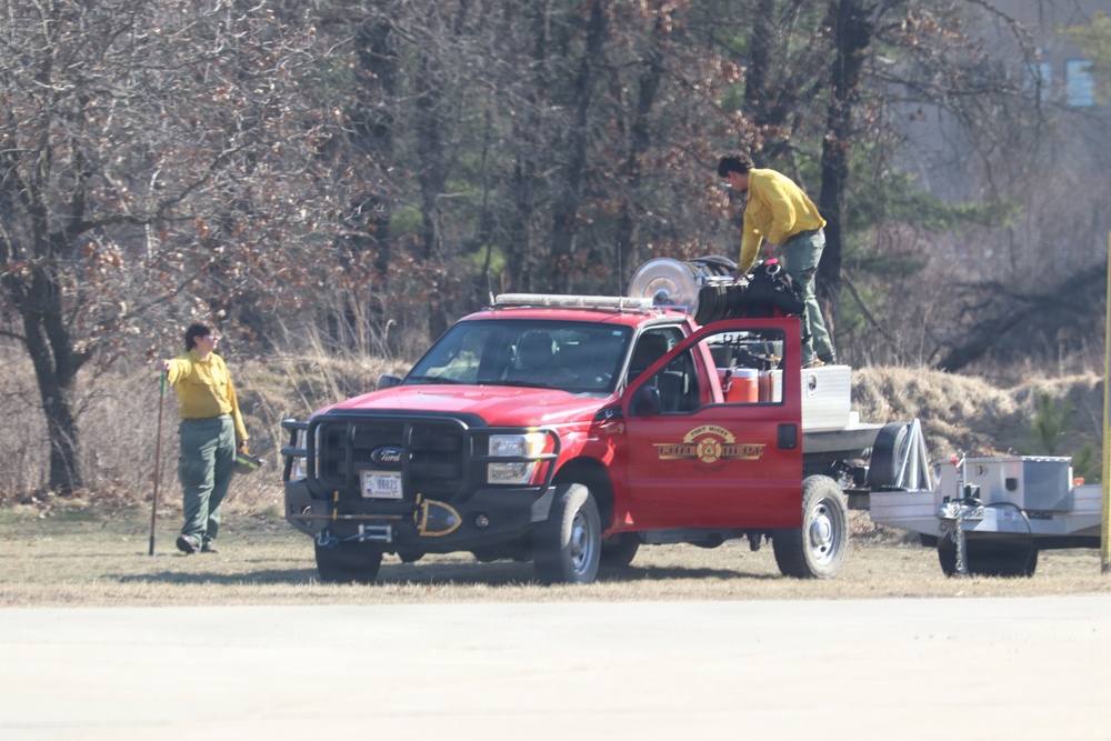U.S. Forest Service-Fort McCoy partnership leads to effective beginning to 2026 prescribed burn season on post