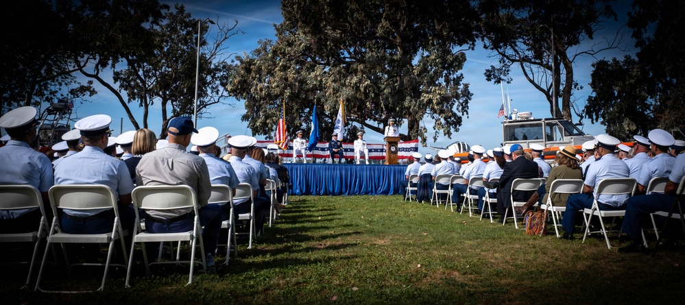 Vice Adm. Joe Buzzella assumes command of Coast Guard Pacific Area, Defense Force West