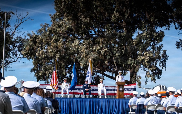 Vice Adm. Joe Buzzella assumes command of Coast Guard Pacific Area, Defense Force West