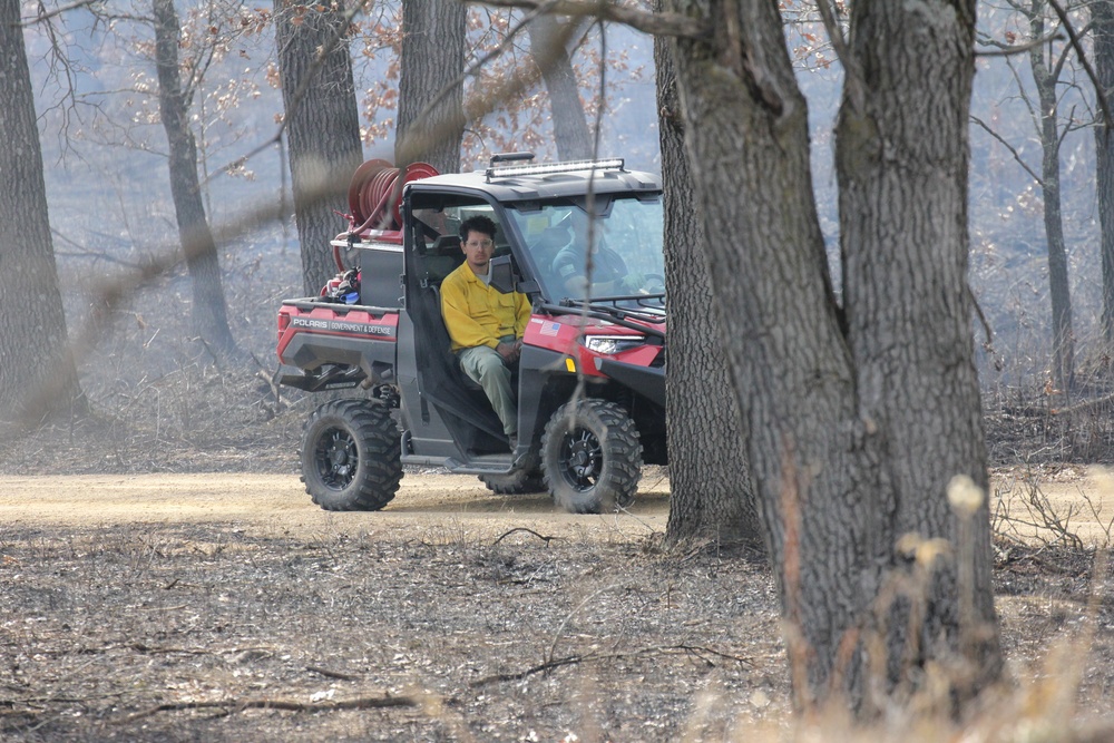 U.S. Forest Service-Fort McCoy partnership leads to effective beginning to 2026 prescribed burn season on post