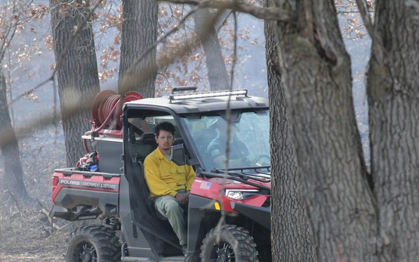 U.S. Forest Service-Fort McCoy partnership leads to effective beginning to 2026 prescribed burn season on post