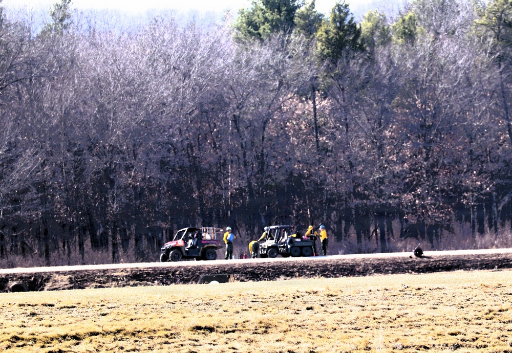U.S. Forest Service-Fort McCoy partnership leads to effective beginning to 2026 prescribed burn season on post