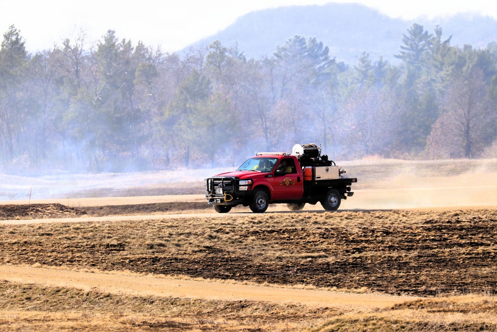 U.S. Forest Service-Fort McCoy partnership leads to effective beginning to 2026 prescribed burn season on post