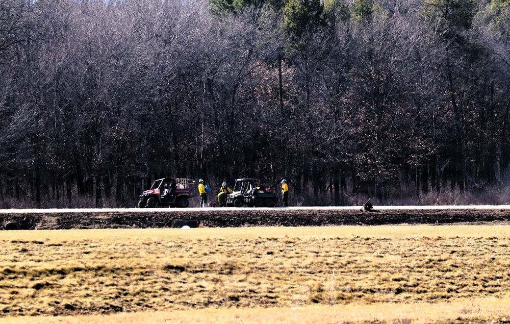 U.S. Forest Service-Fort McCoy partnership leads to effective beginning to 2026 prescribed burn season on post