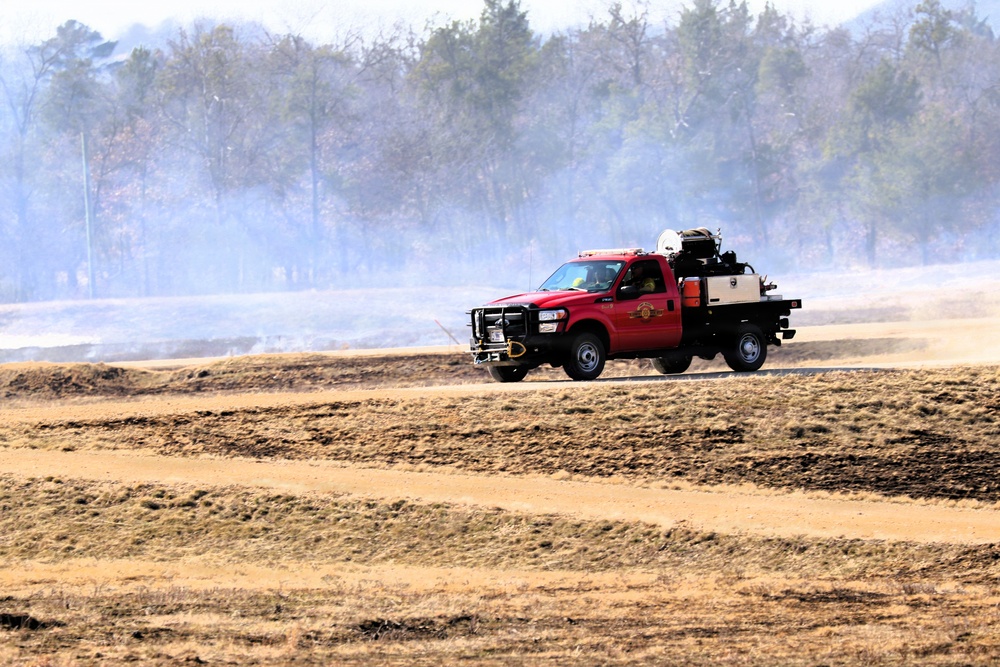 U.S. Forest Service-Fort McCoy partnership leads to effective beginning to 2026 prescribed burn season on post