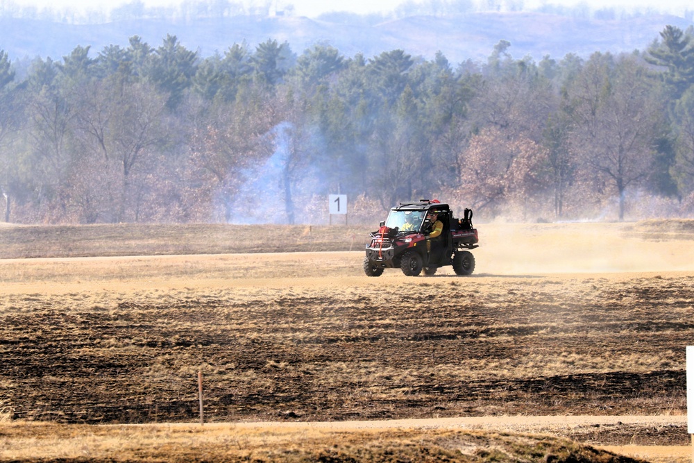 U.S. Forest Service-Fort McCoy partnership leads to effective beginning to 2026 prescribed burn season on post