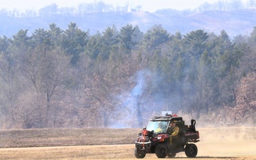 U.S. Forest Service-Fort McCoy partnership leads to effective beginning to 2026 prescribed burn season on post