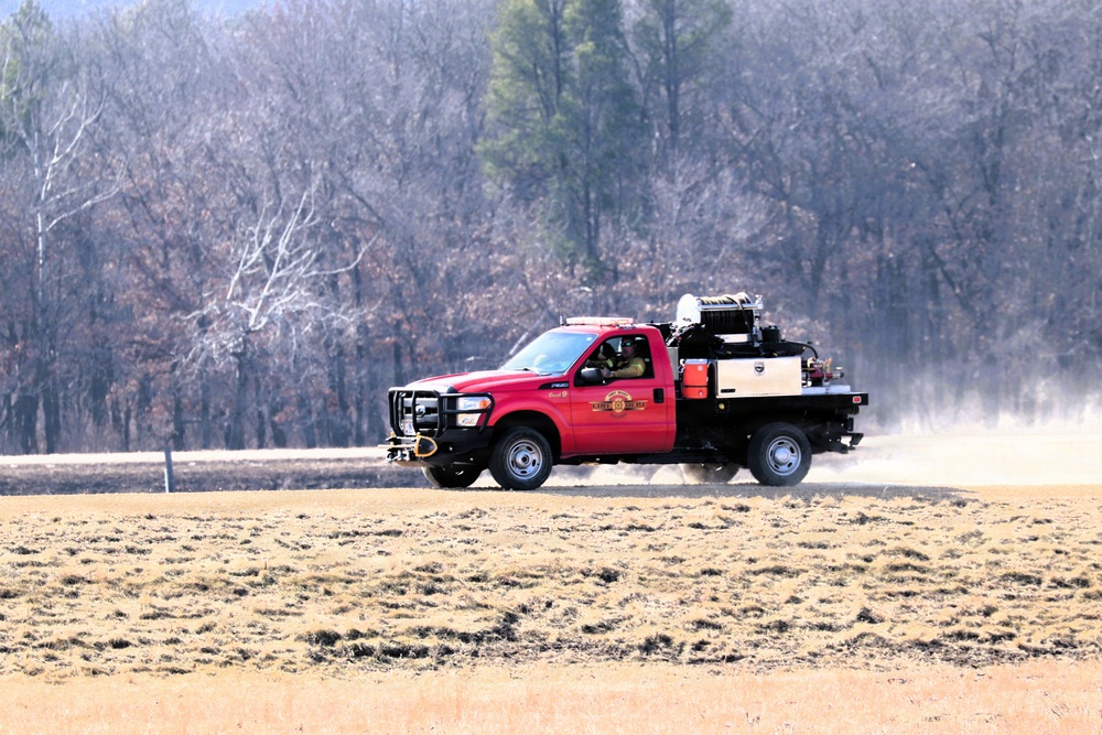 U.S. Forest Service-Fort McCoy partnership leads to effective beginning to 2026 prescribed burn season on post