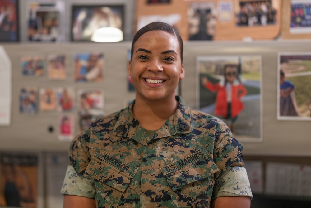 DVIDS - Images - Gunnery Sgt. Stephanie Amerson is Highlighted for ...
