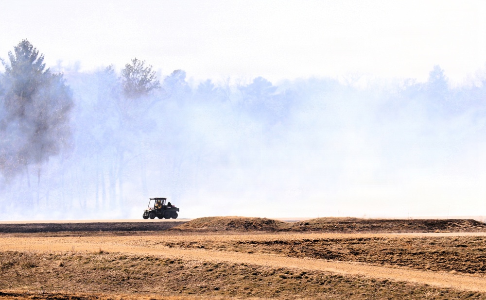 U.S. Forest Service-Fort McCoy partnership leads to effective beginning to 2026 prescribed burn season on post
