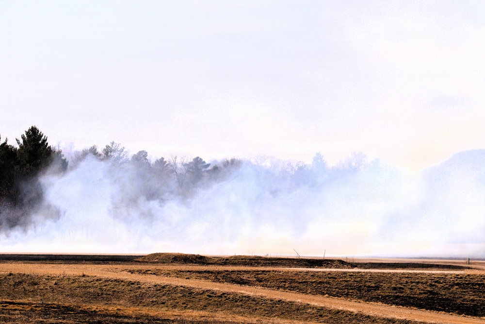 U.S. Forest Service-Fort McCoy partnership leads to effective beginning to 2026 prescribed burn season on post