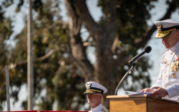 Vice Adm. Joe Buzzella assumes command of U.S. Coast Guard Pacific Area and Defense Force West