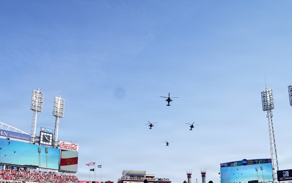 101 CAB Flyover for Cincinnati Reds Opening Day