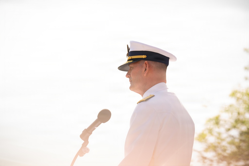 Vice Adm. Joe Buzzella assumes command of U.S. Coast Guard Pacific Area and Defense Force West