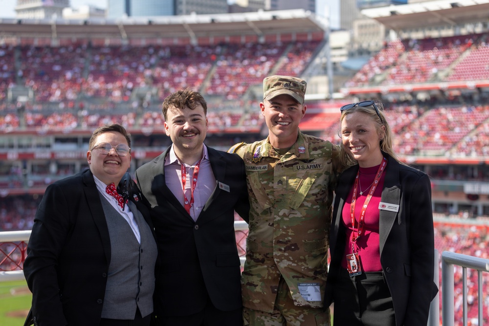 101 CAB Flyover for Cincinnati Reds Opening Day