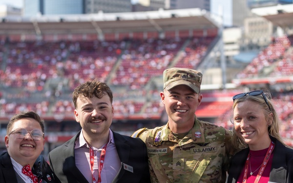 101 CAB Flyover for Cincinnati Reds Opening Day