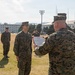 Sgt. Flores receives a NAM at MCAS Iwakuni