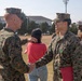 Sgt. Flores receives a NAM at MCAS Iwakuni
