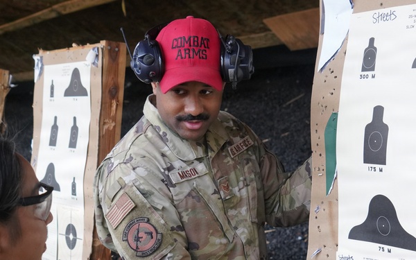 146 SFS qualifies 146 AES on M4 rifle at exercise Sentry South 26-2