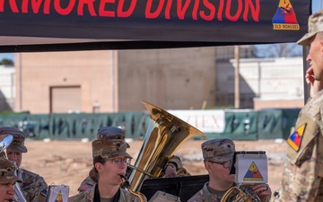 Fort Bliss 3D printed Life Support Area Ceremonial bead laying