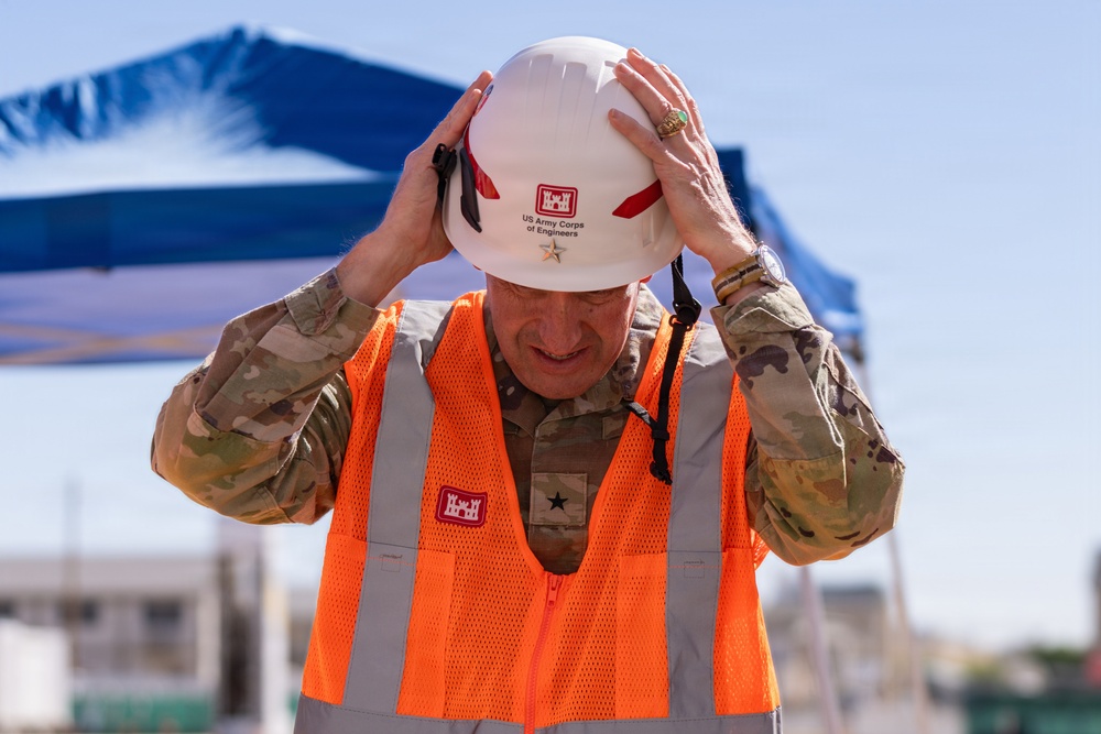 Fort Bliss 3D printed Life Support Area Ceremonial bead laying