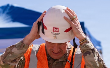 Fort Bliss 3D printed Life Support Area Ceremonial bead laying