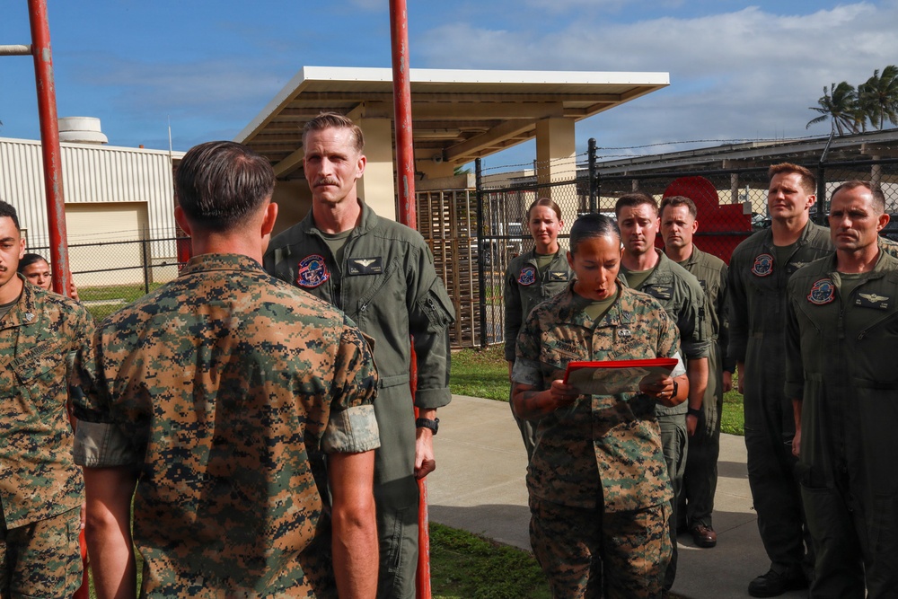 MAG-24 Marine awarded for rescuing local children