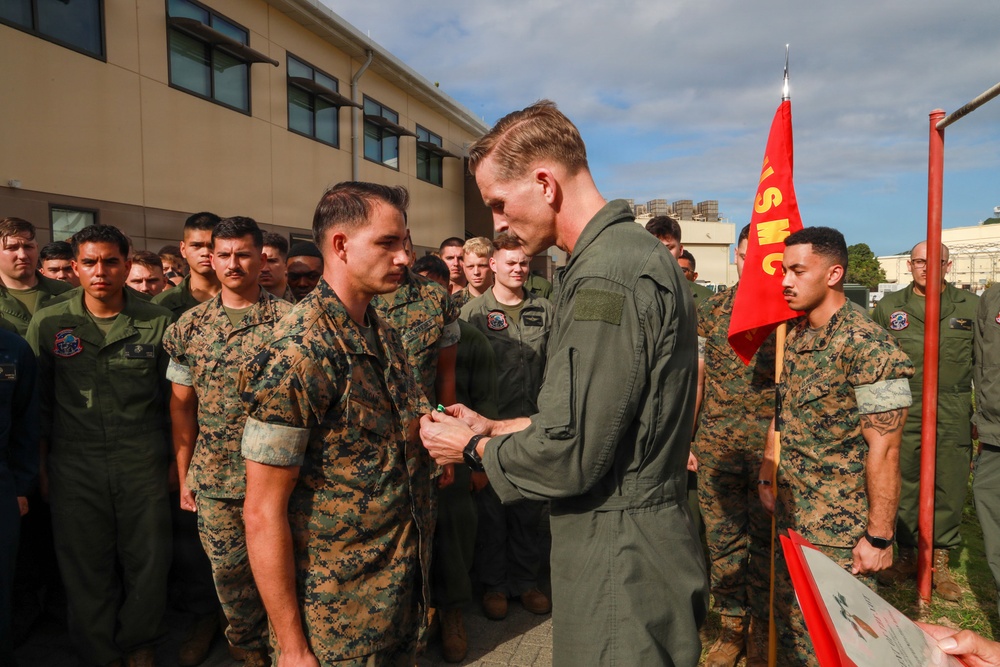 MAG-24 Marine awarded for rescuing local children