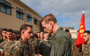 U.S. Marine Corps Loadmaster Awarded Navy and Marine Corps Commendation Medal for Heroic Off-Duty Rescue