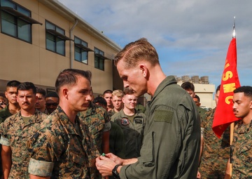 MAG-24 Marine awarded for rescuing local children