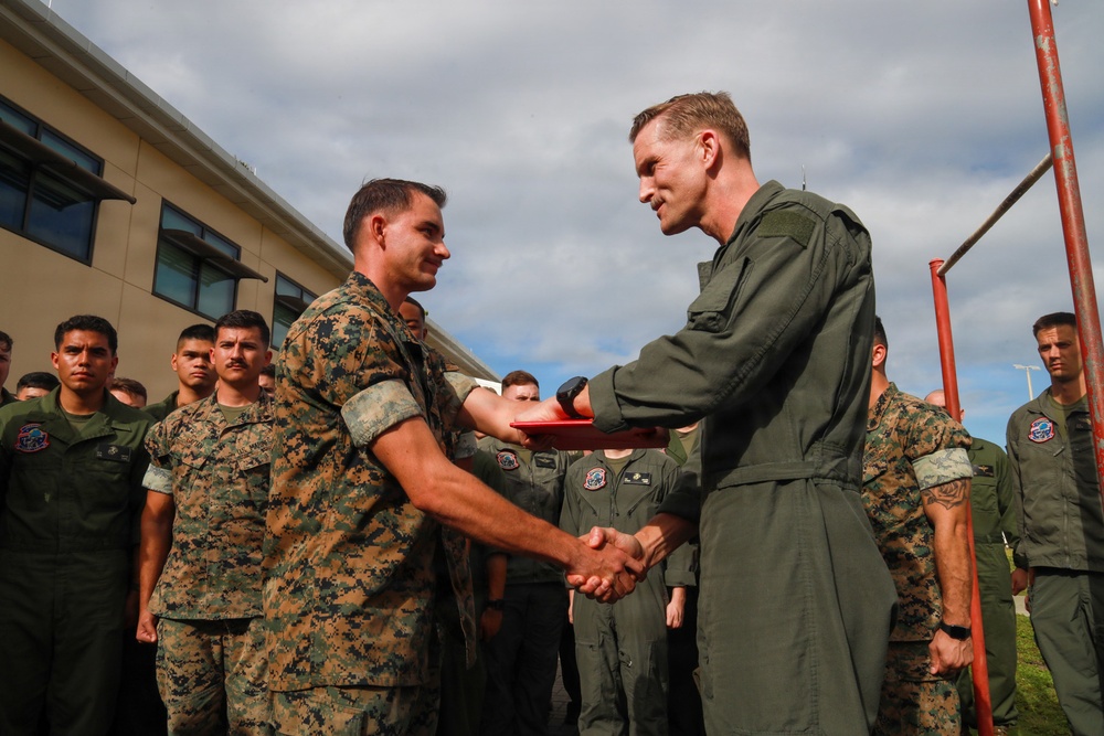 MAG-24 Marine awarded for rescuing local children