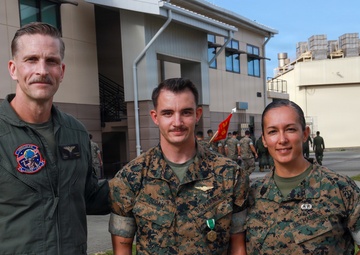 MAG-24 Marine awarded for rescuing local children