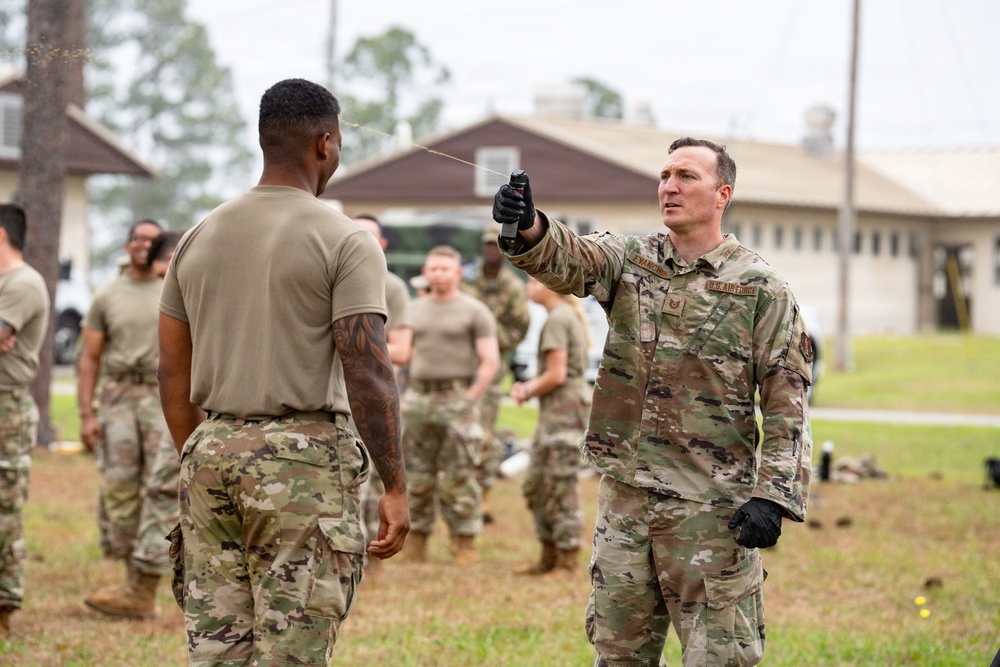 715th MP Co, 125th SFS host joint security training