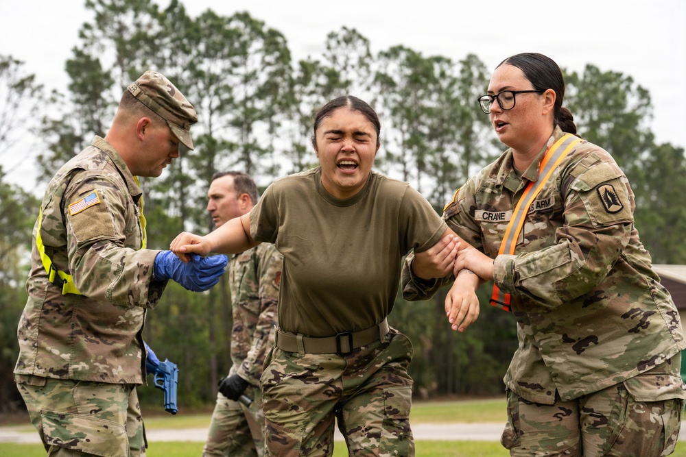 715th MP Co, 125th SFS host joint security training