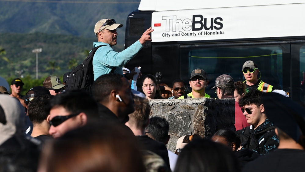 JBPHH disaster relief effort on the North Shore