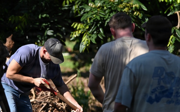 JBPHH disaster relief effort on the North Shore