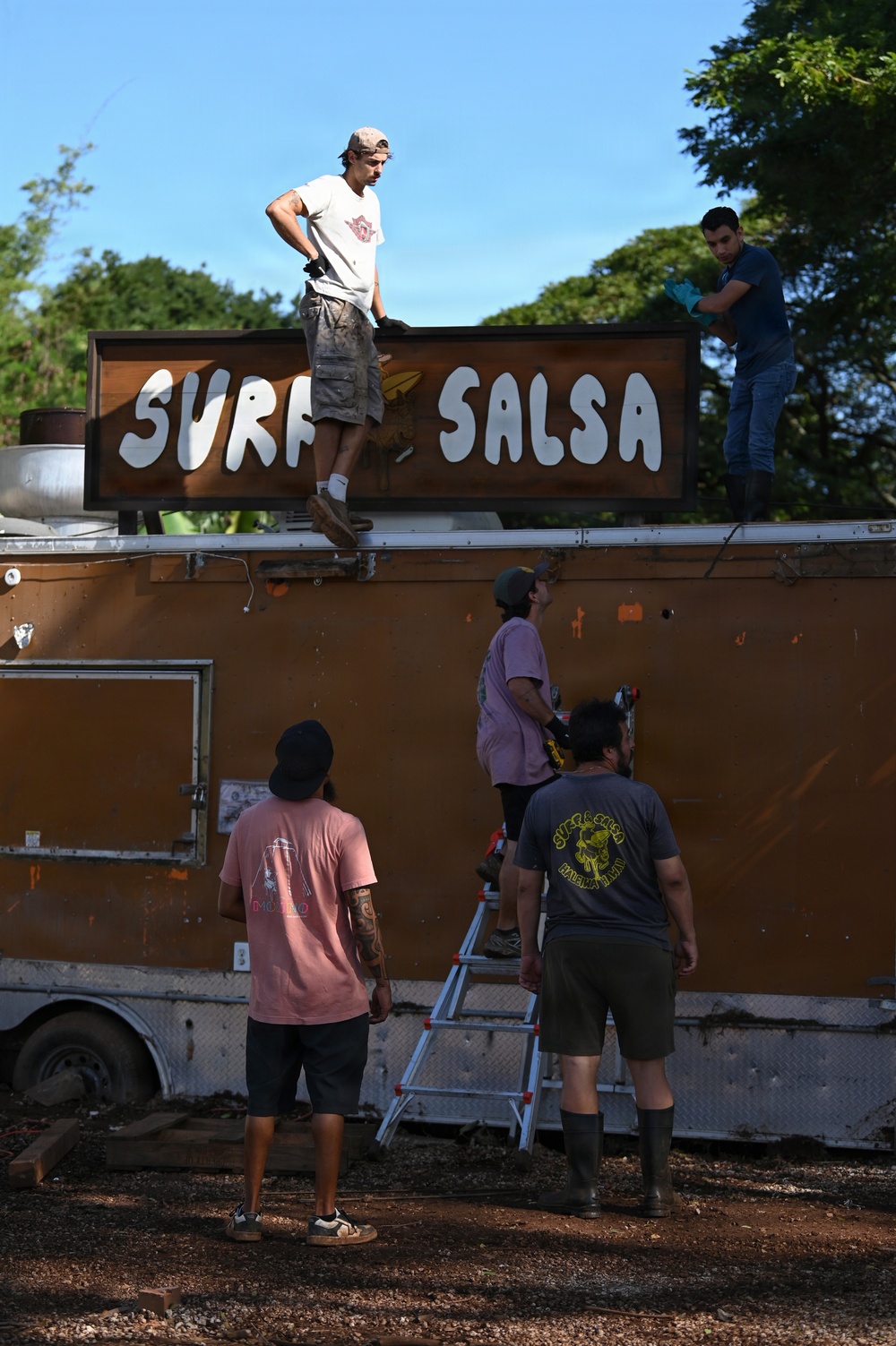 JBPHH disaster relief effort on the North Shore