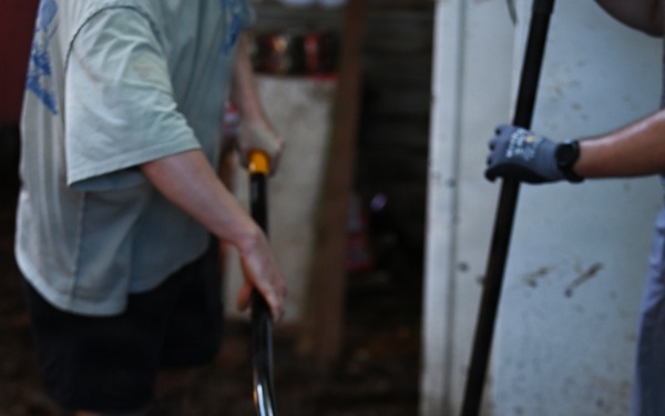 JBPHH disaster relief effort on the North Shore