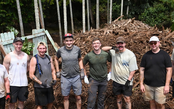 JBPHH disaster relief effort on the North Shore
