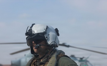 HMLA-369 provides simulated close air support