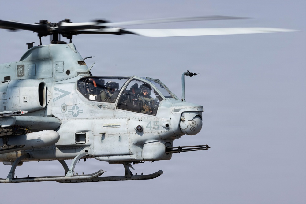 HMLA-369 provides simulated close air support