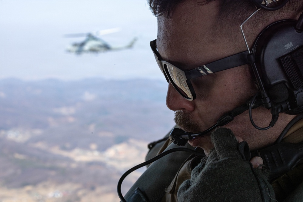 HMLA-369 provides simulated close air support