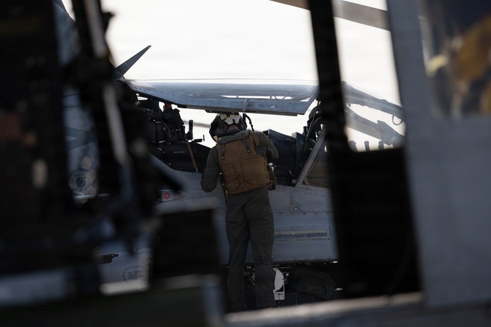 HMLA-369 provides simulated close air support