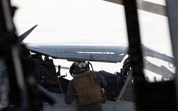 HMLA-369 provides simulated close air support