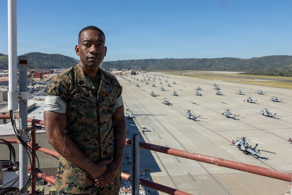 MCAS Camp Pendleton Marine Awarded MCICOM Enlisted of the Year