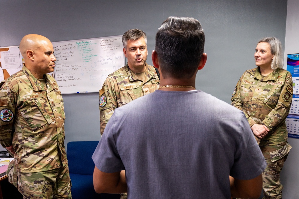 Air Force Leaders visit LAMAT 2026 in Guyana