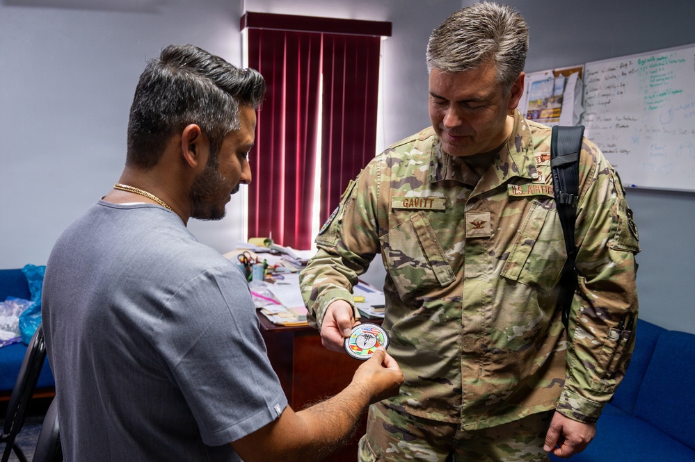 Air Force Leaders visit LAMAT 2026 in Guyana