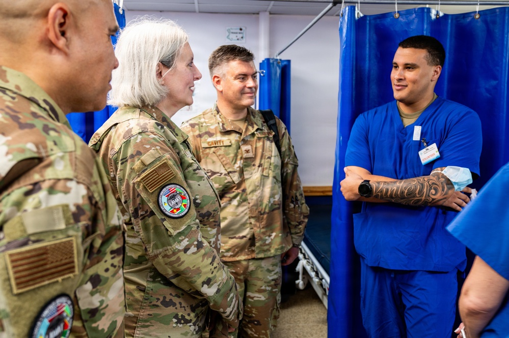 Air Force Leaders visit LAMAT 2026 in Guyana